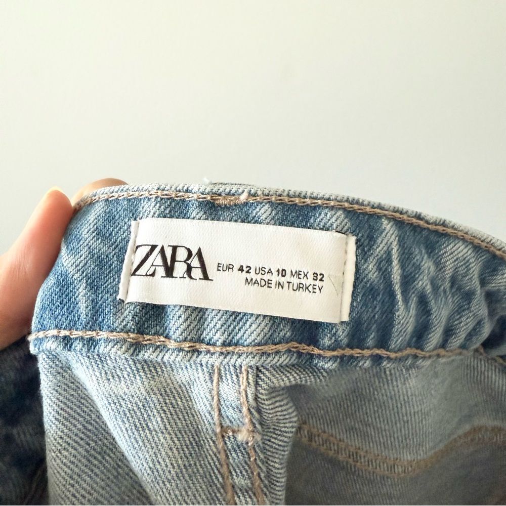 Zara Straight Jeans‎ Size 10 - Picture 2 of 4